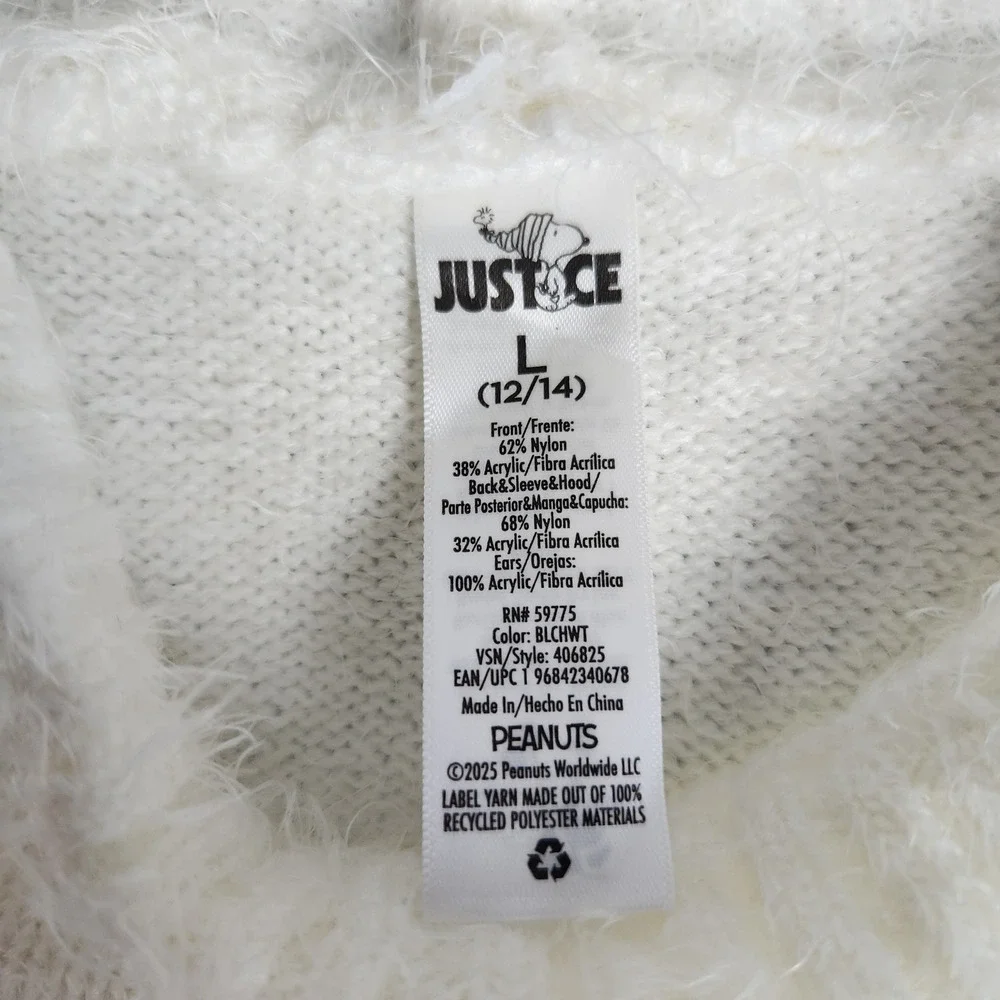 Justice hooded sweater
